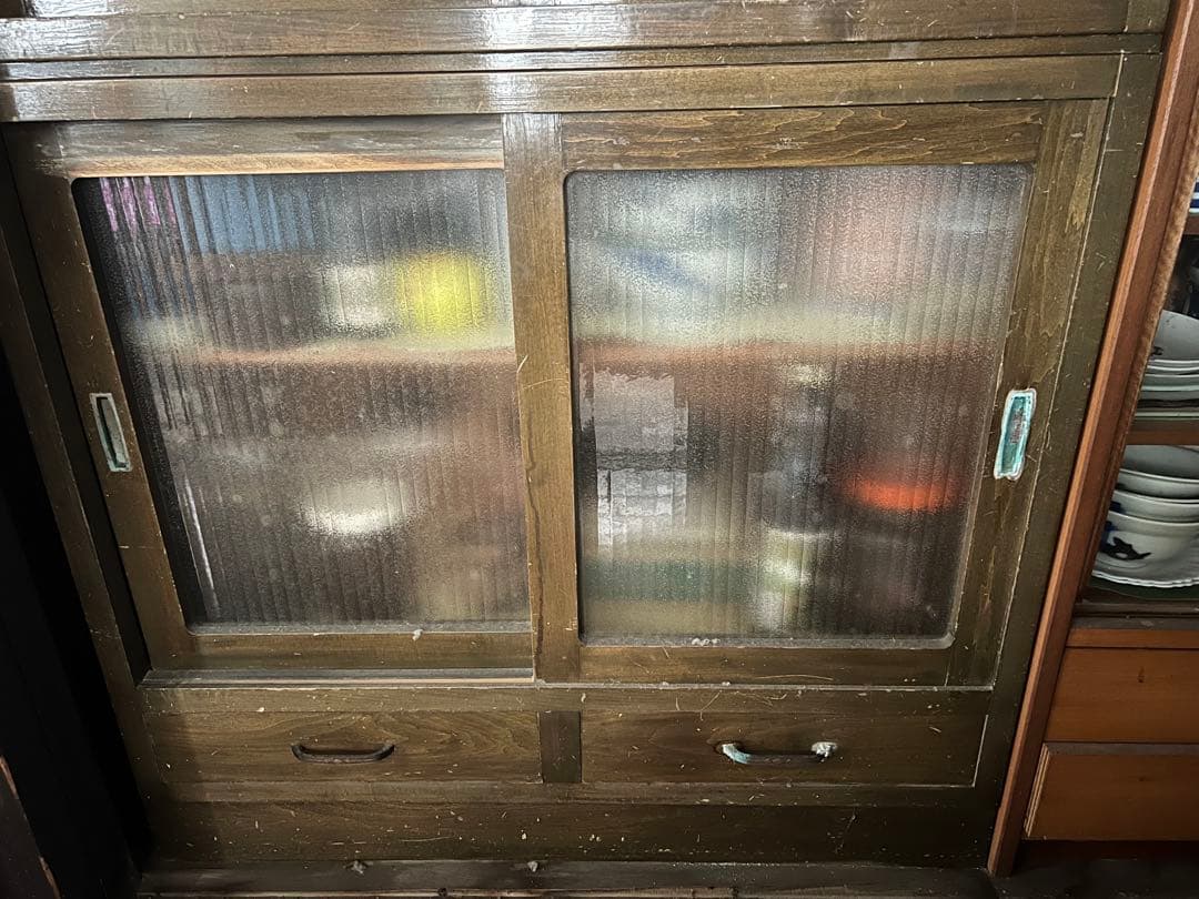 H15K56 和製アンティーク 5段チェスト