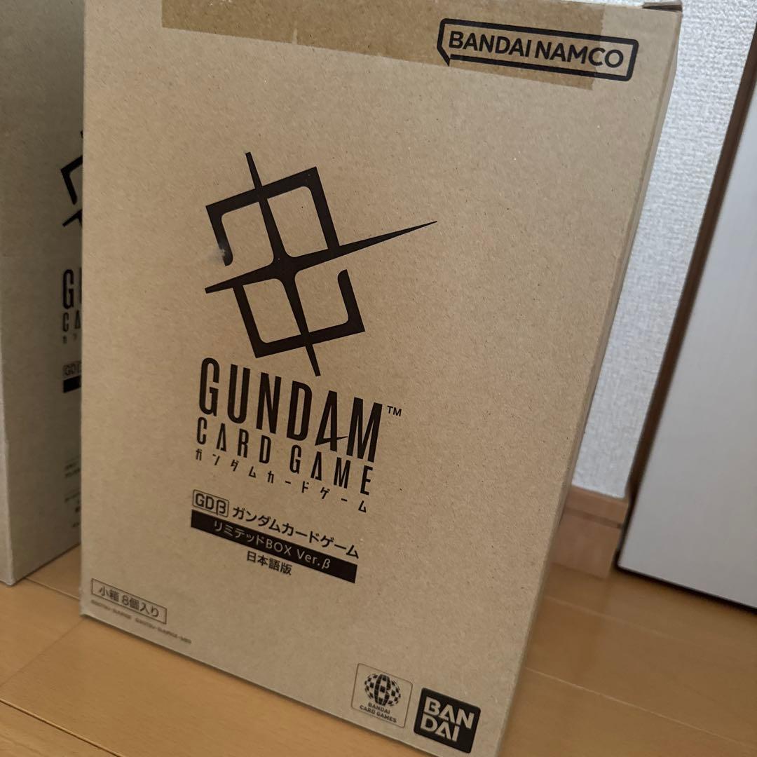 8個入り　カートン　ガンダムカードゲーム リミテッドBOX Ver.β ②