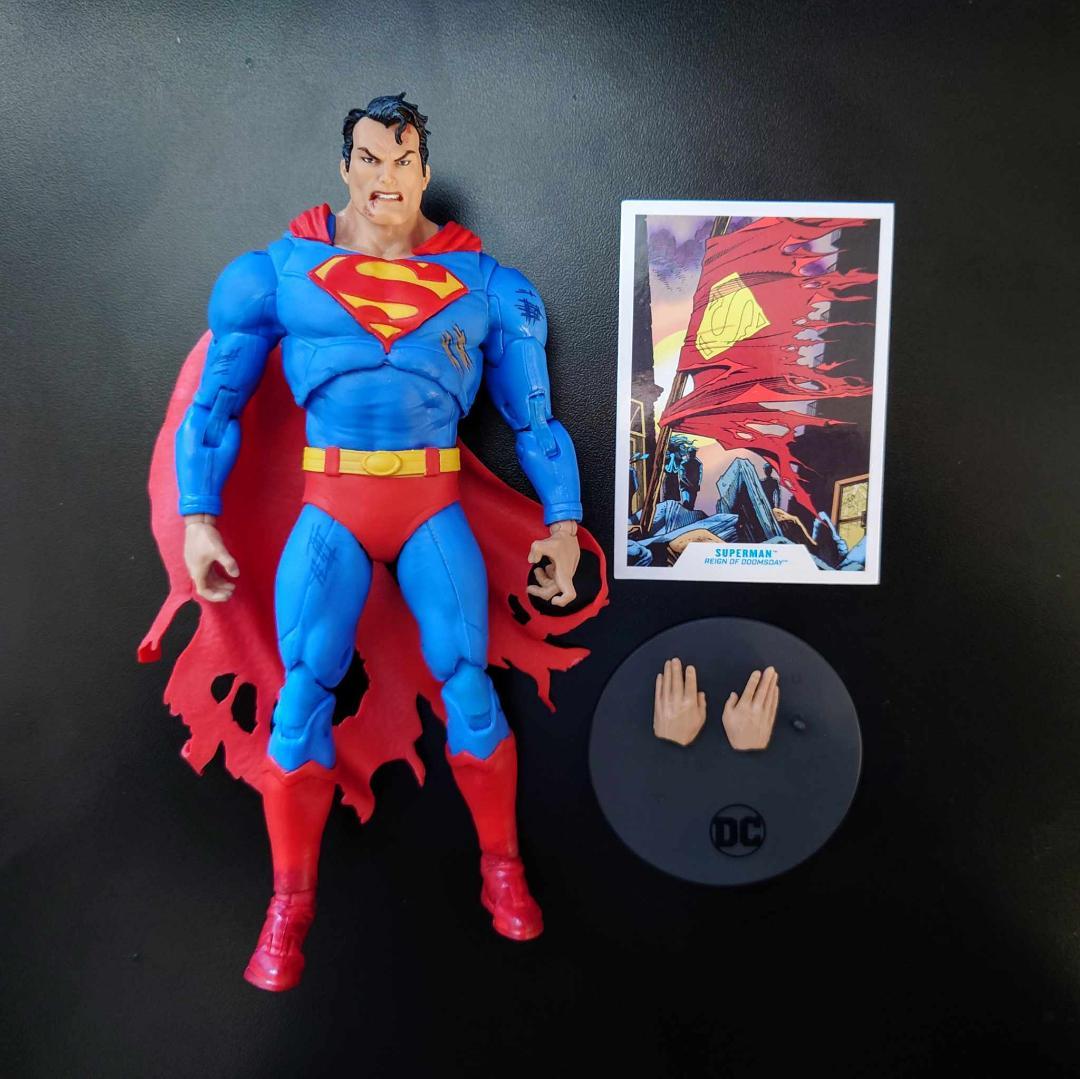 スーパーマン ドゥームズデイ DC マクファーレン マテル 6インチ