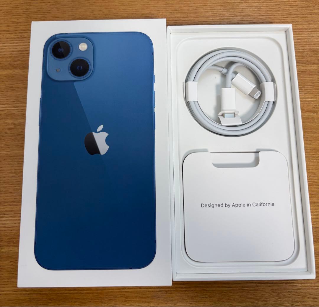 Apple iPhone 13 ブルー 本体 128GB
