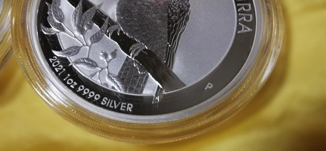 オーストラリア・クッカバラ銀貨 5枚セット 2021年　新品未使用品