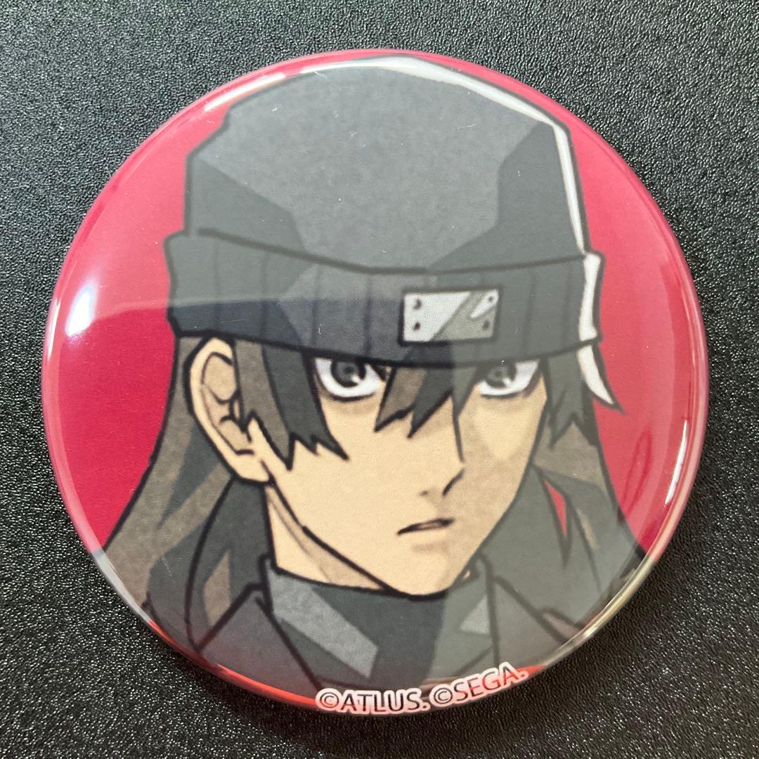 27) 未使用ペルソナ3リロード総攻撃缶バッジ荒垣 真次郎