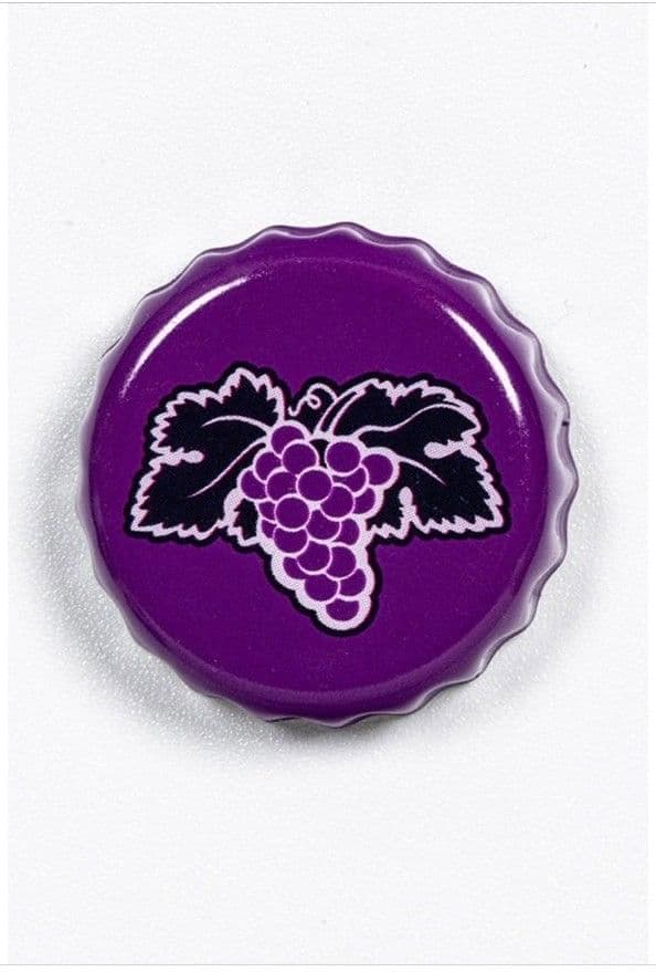 Fallout　ヌカ・コーラ・グレープ　ガラスボトル＆キャップ