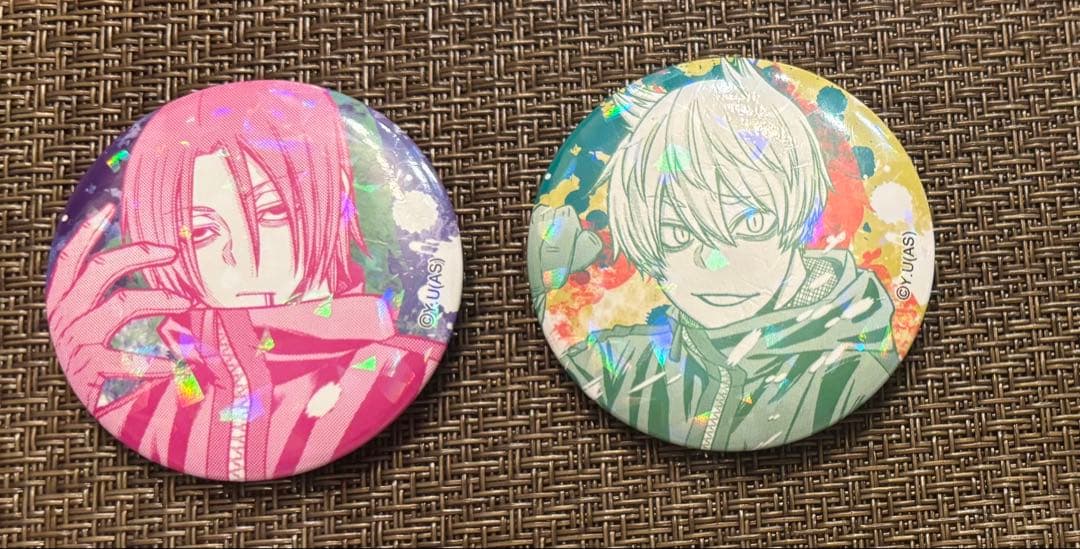 桃源暗鬼】 ホログラム缶バッジ vol.1 猫咲波久礼 印南幽 - メルカリ