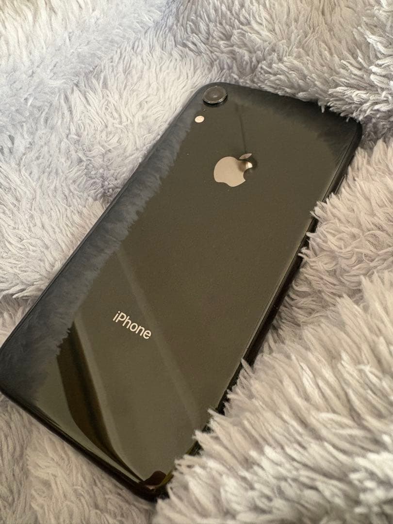 iPhoneXR 64GB ブラック 画面割れあり