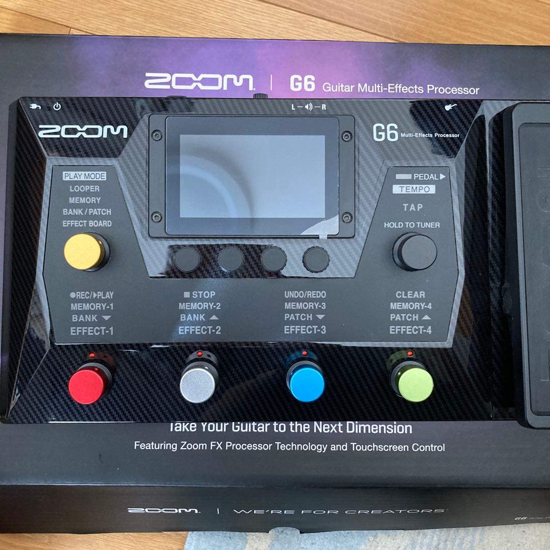 ZOOM G6 マルチエフェクター