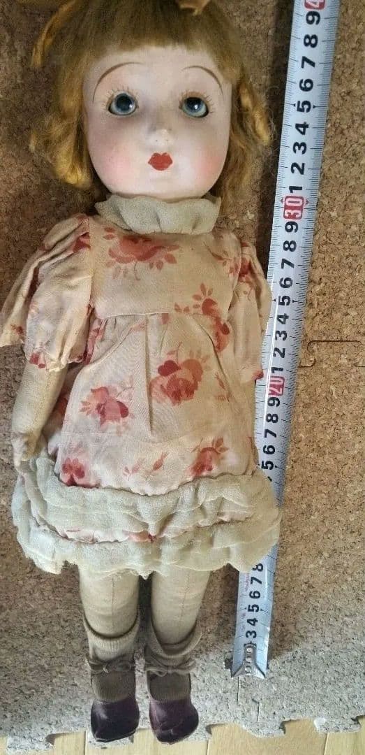 三越ドール フラーティアイ 大正 昭和 サクラビスク 人形