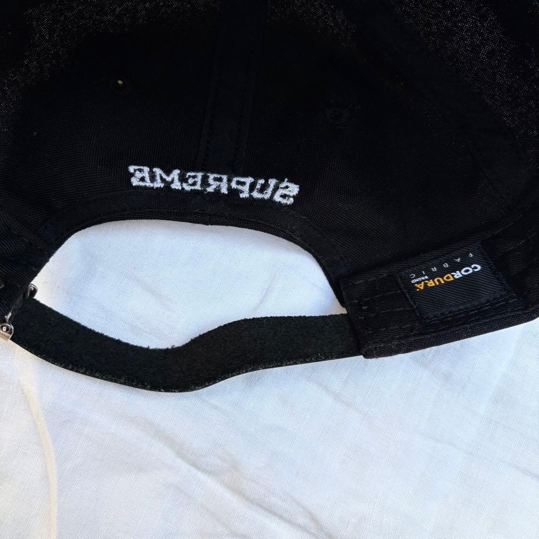 Supreme ブラック キャップ cordura nylon USA - メルカリ