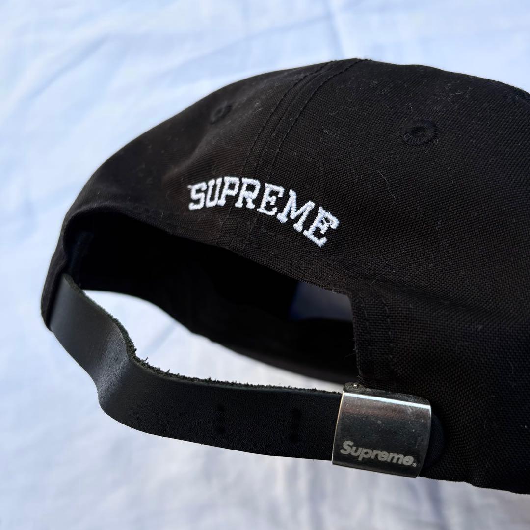 Supreme ブラック キャップ cordura nylon USA - メルカリ