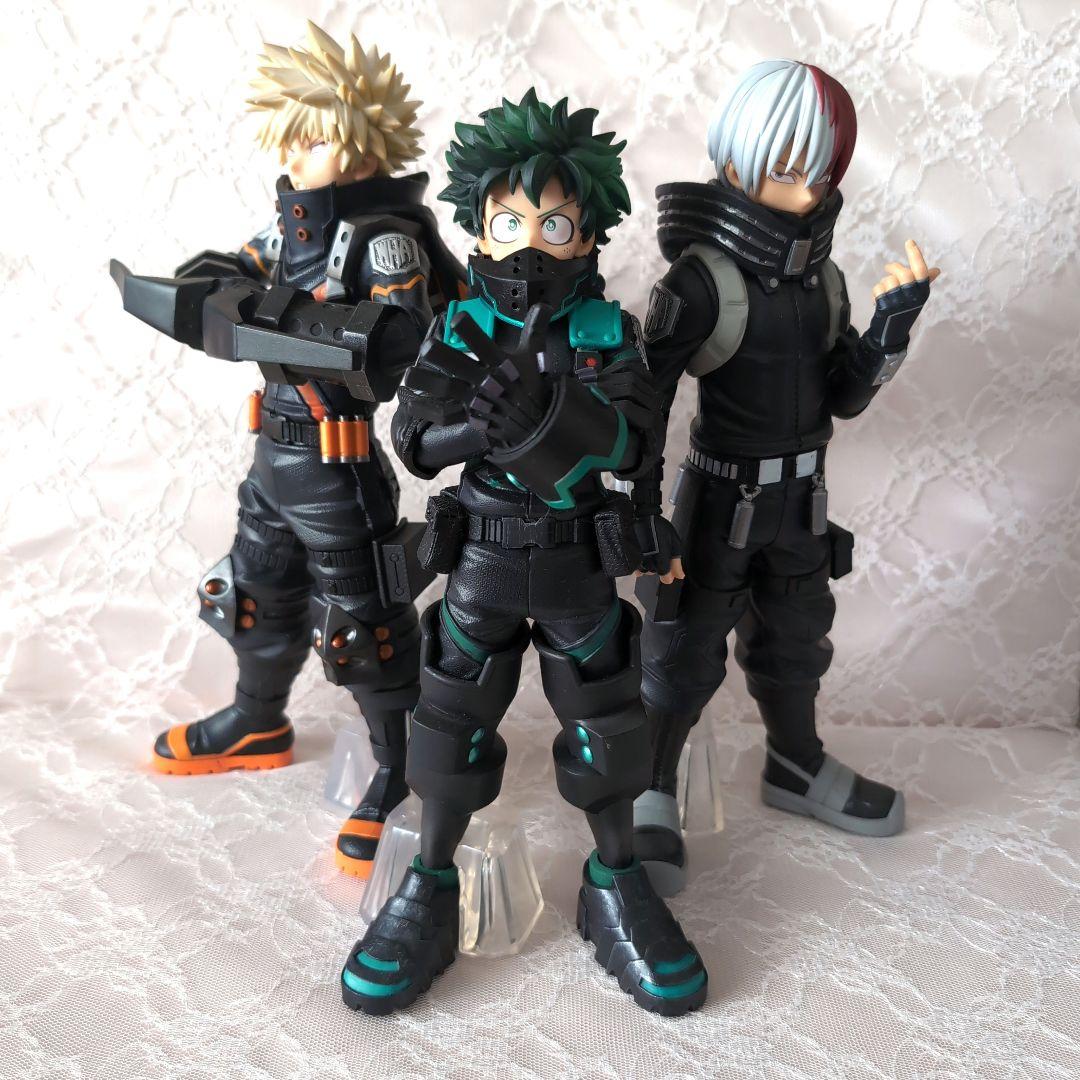 一番くじヒロアカワールドヒーローズミッション緑谷爆豪轟フィギュア