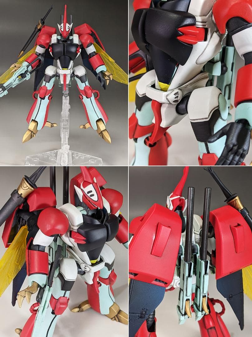 プラモデル　HG ビルバイン（聖戦士ダンバイン）組立塗装済