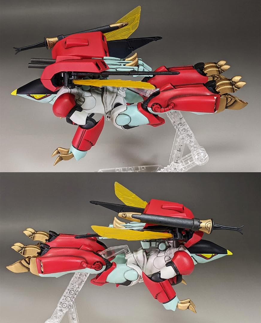 プラモデル　HG ビルバイン（聖戦士ダンバイン）組立塗装済