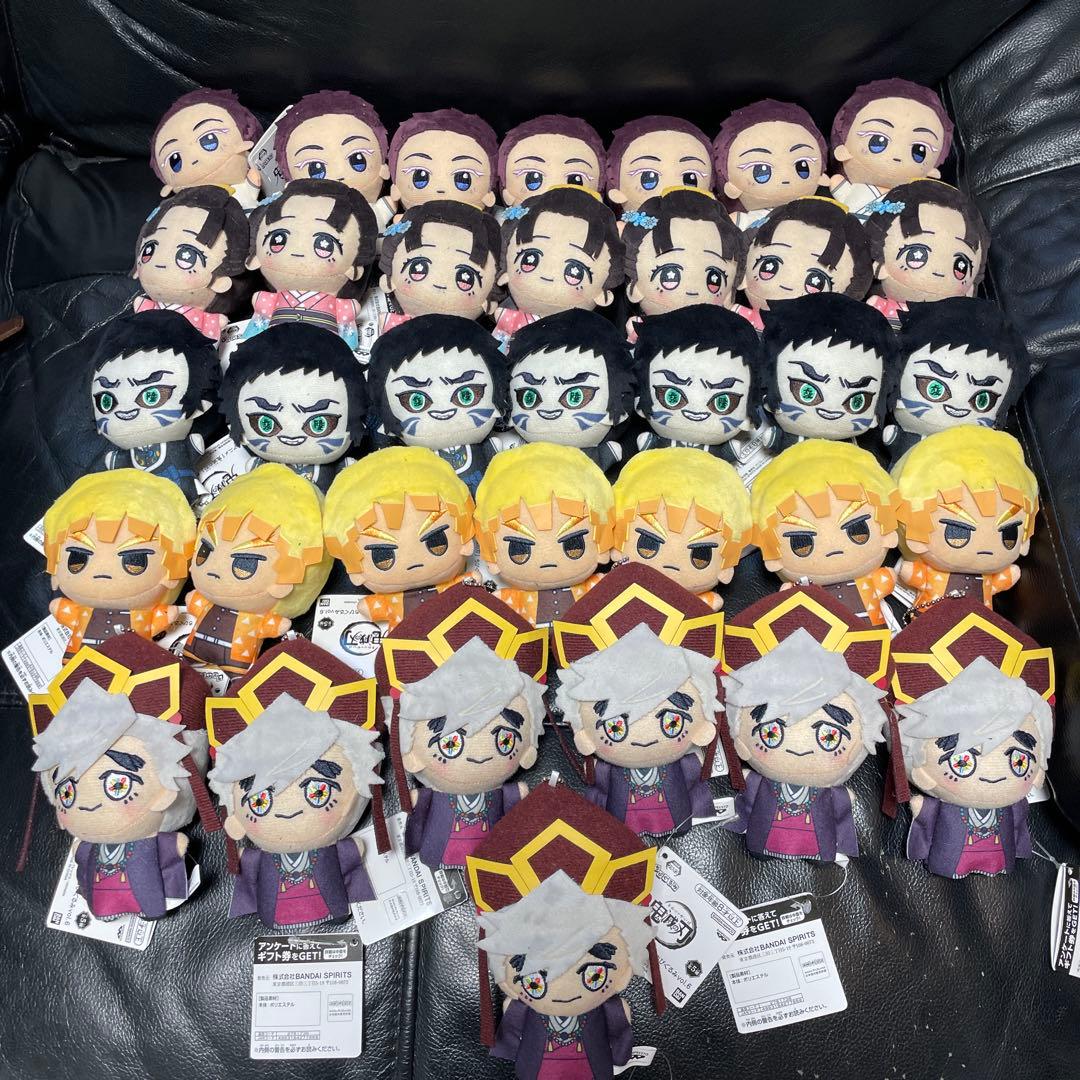 鬼滅の刃　ちびぐるみ　vol.6 全5種　7セット 鬼滅の刃 ちびぐるみvol.6 8月より全国アミューズメントなどに順次登場!