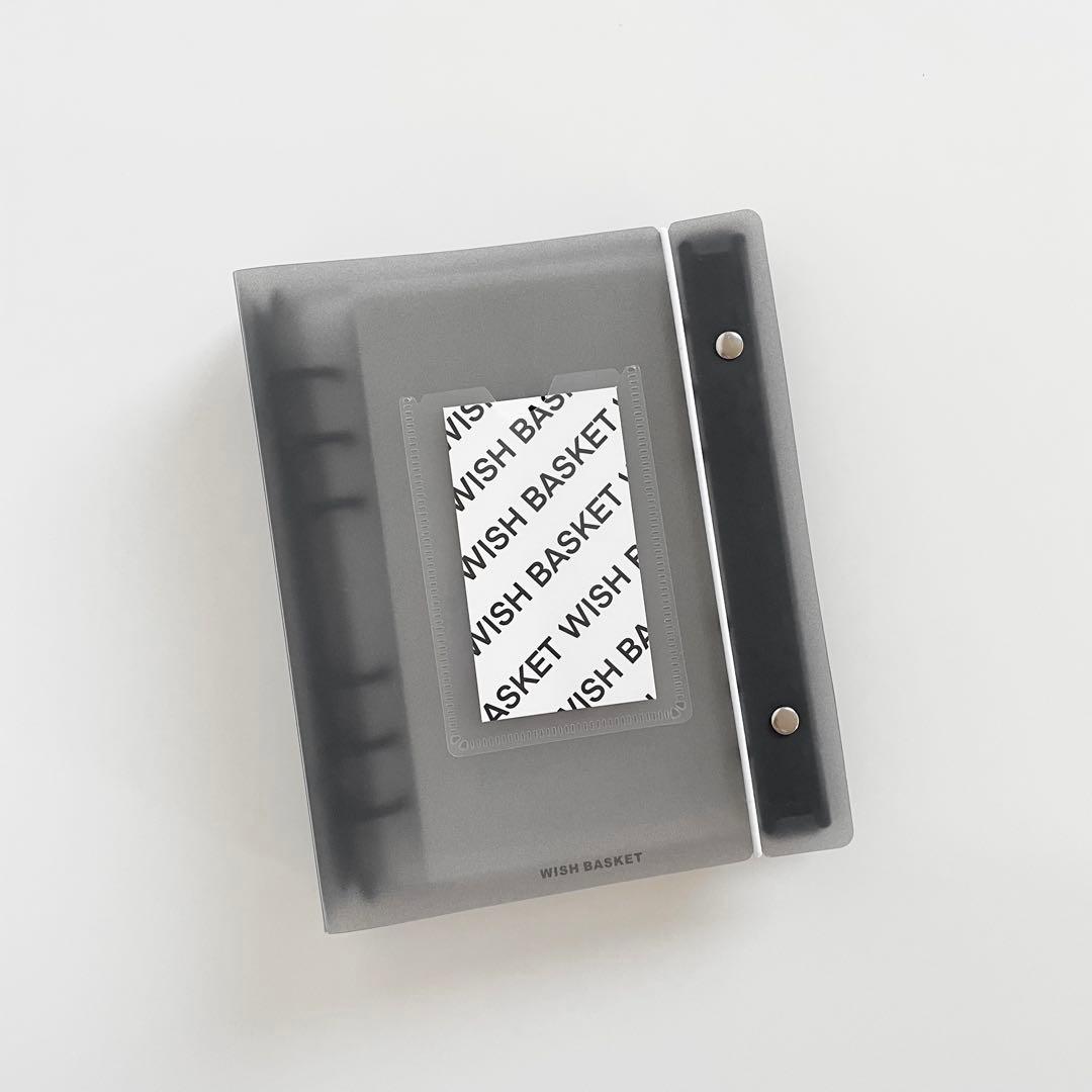 早い者勝ち 韓国 貯金 バインダー カバー A6 ふかふか シンプル ドット