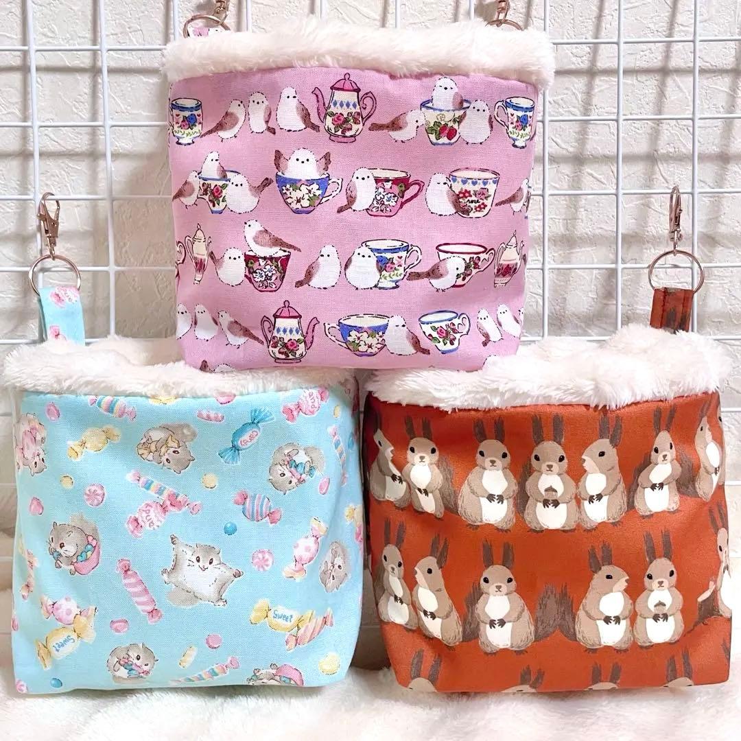 ️2点セットよりお得】フクロモモンガポーチ MIX3点セット - メルカリ