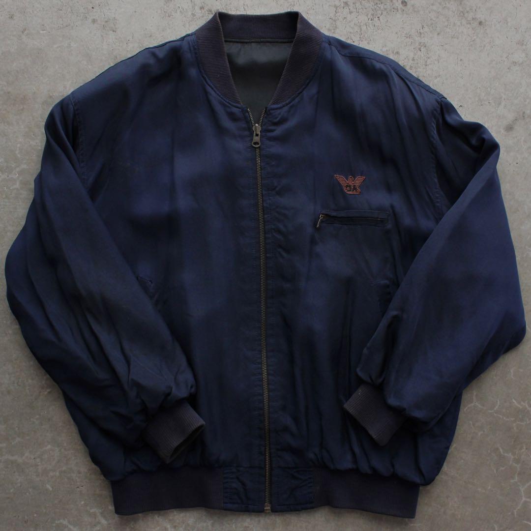 80~90s Giorgio Armani Bomber Jacket - メルカリ