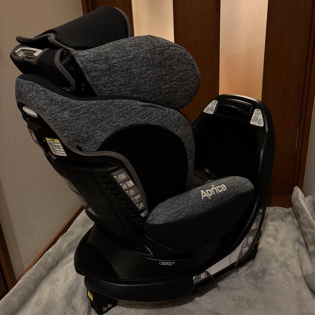 Aprica アップリカ ISOFIX フラディアグロウ AC ブラックストーン