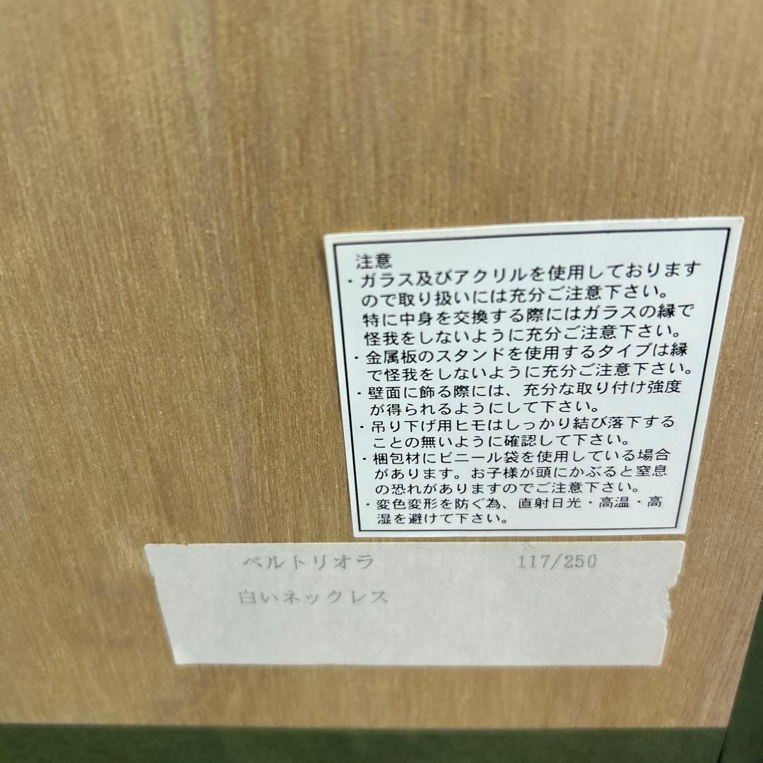 ペルテリオラ　白いネックレス　　117/250 裸婦