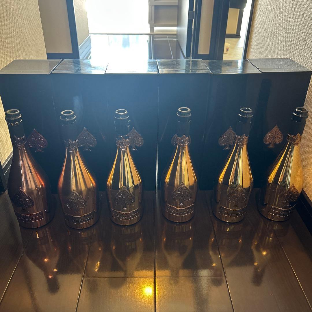 アルマンド エンジェルシャンパン 空瓶詰め合わせ