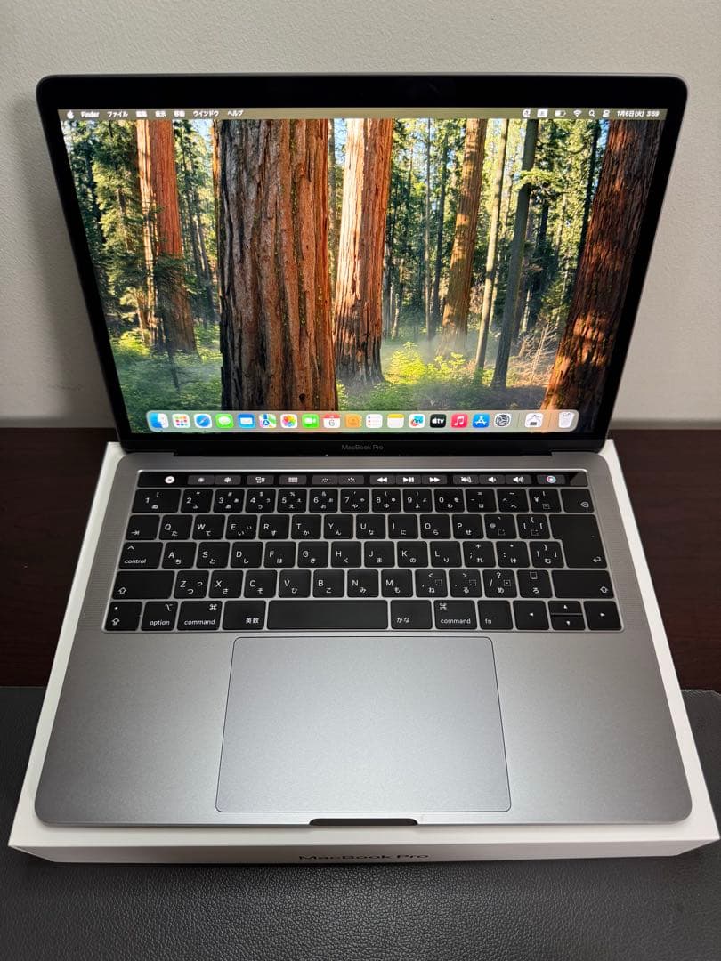 MacBook Pro 2019、13インチ、スペースグレイ。 MacBook Pro 13 インチ (2019) スペースグレイ - Core i7 2.8 GHZ