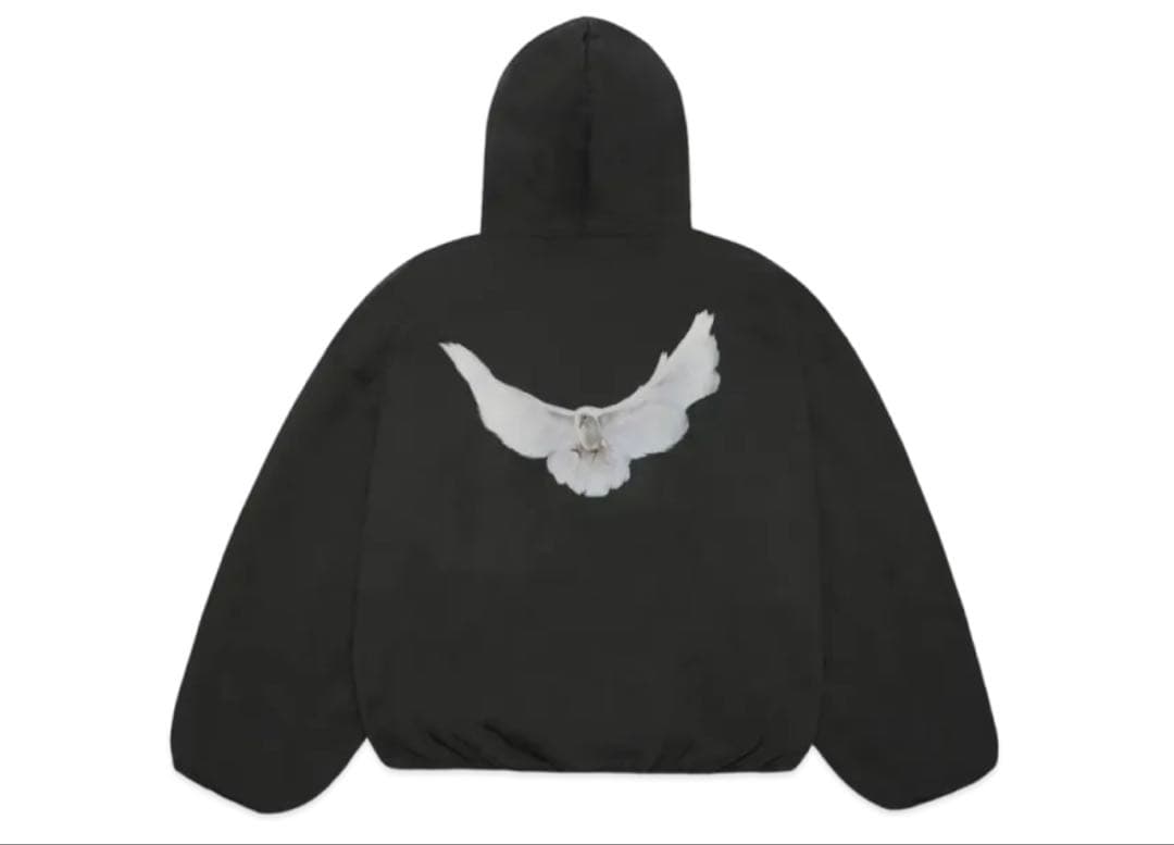 YEEZY GAP パーカー　ウォッシュドブラックバレンシアガ