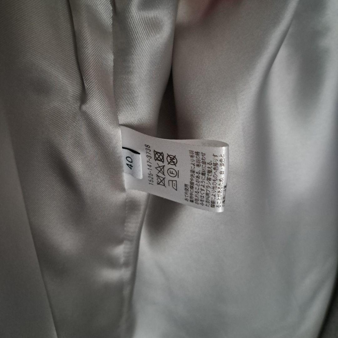 最終お値下げ！美品 ユナイテッドアローズ フード付コート グレー 40 L