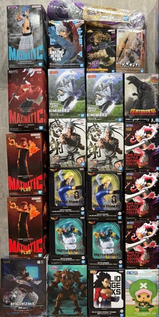 最新プライズフィギュアまとめ売り　24点　ワンピース、ドラゴンボール 2025年8月プライズフィギュア 入荷予定日リスト【ドラゴンボール