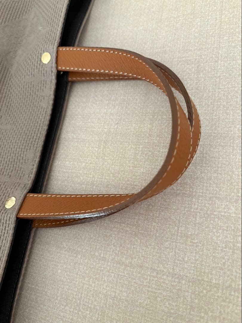 March【美品】ラシット 刺し子ジャガード 2WAYショルダーバッグ