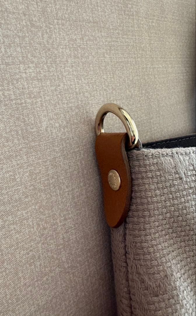 March【美品】ラシット 刺し子ジャガード 2WAYショルダーバッグ