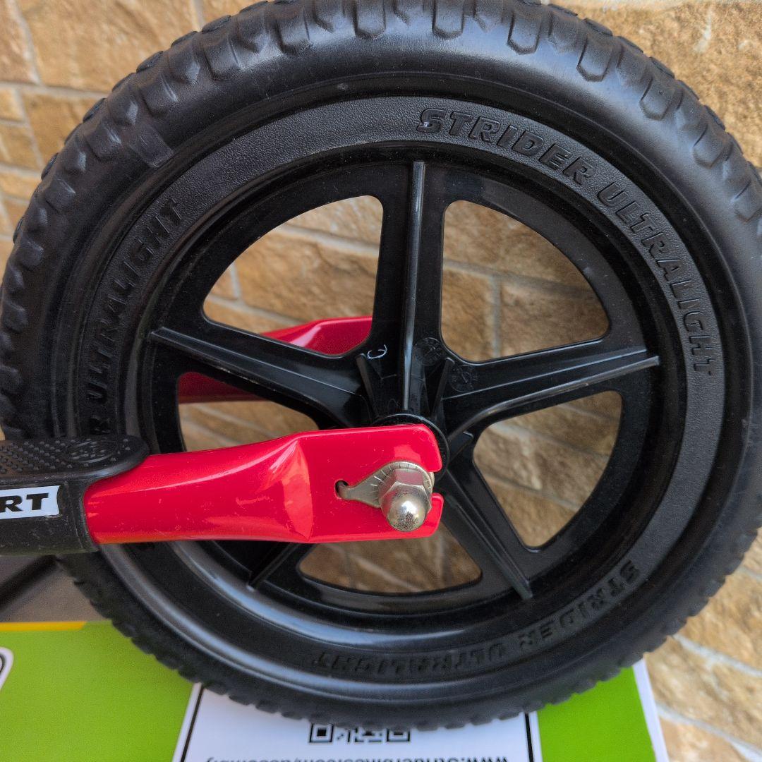 プロテクター3点セット付】STRIDER ストライダー 12 Sport 赤