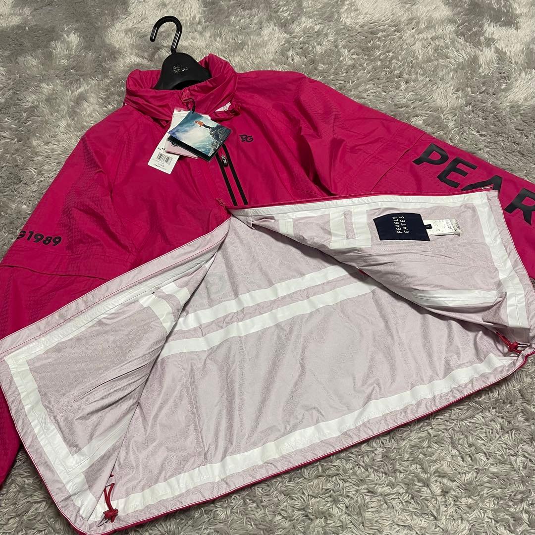 紅い靴 新品タグ付き　パーリーゲイツ AQUAX レインウェア 防水