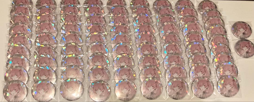 プロセカ　セカイの宝石箱　桃井愛莉　缶バッジ　ホロ缶　83点