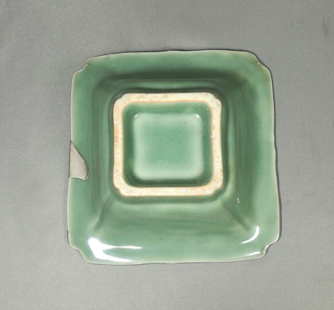 直しあり 三田青磁 四方鉢