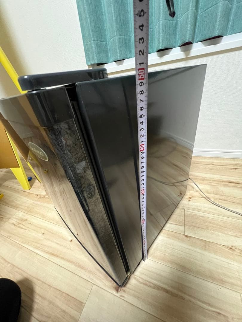 DAEWOO ブラック冷蔵庫 45×45×50 一人暮らし　45L