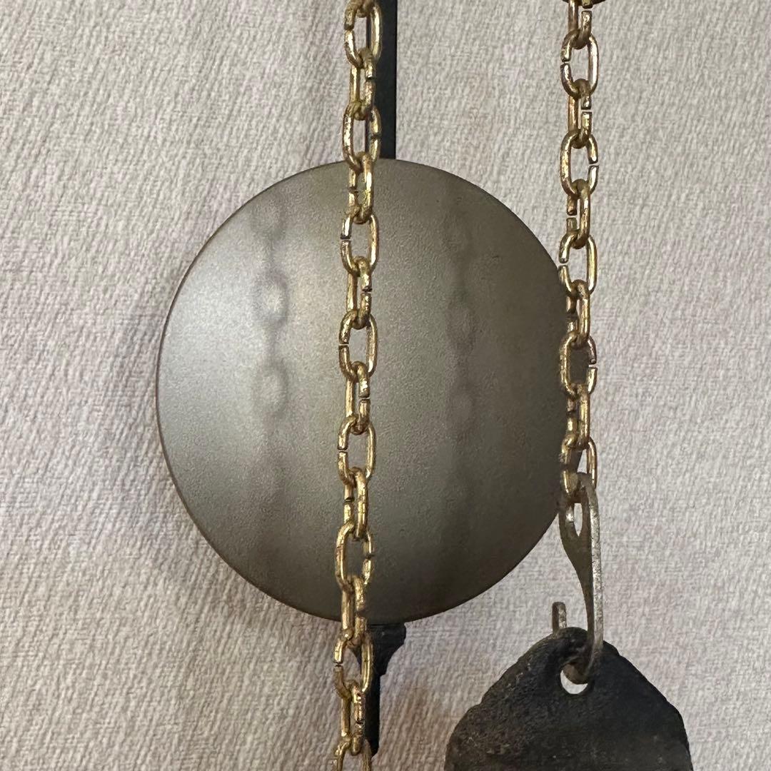 こ*け様 ＡＭＳアームス振り子時計 ドイツ製　機械式 アンティーク 掛け時計 ボ