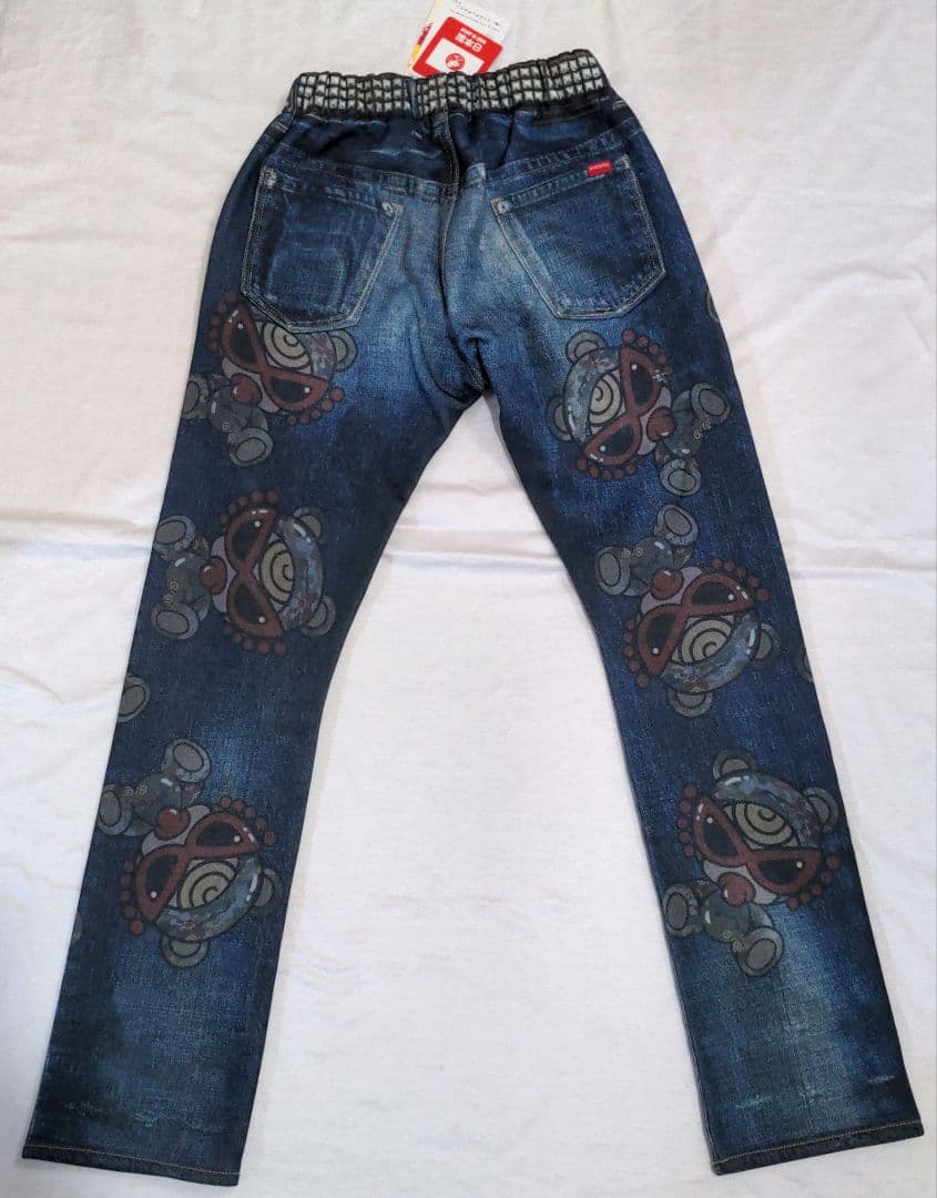 新品】ヒステリックミニ カモフラ テディ ライクアデニム 130cm 裏起毛