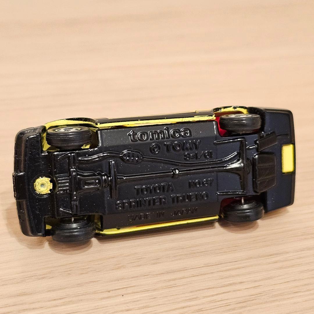 【トミカ】No.67 トヨタ スプリンター トレノ 2ドア 黒箱 美品 日本製
