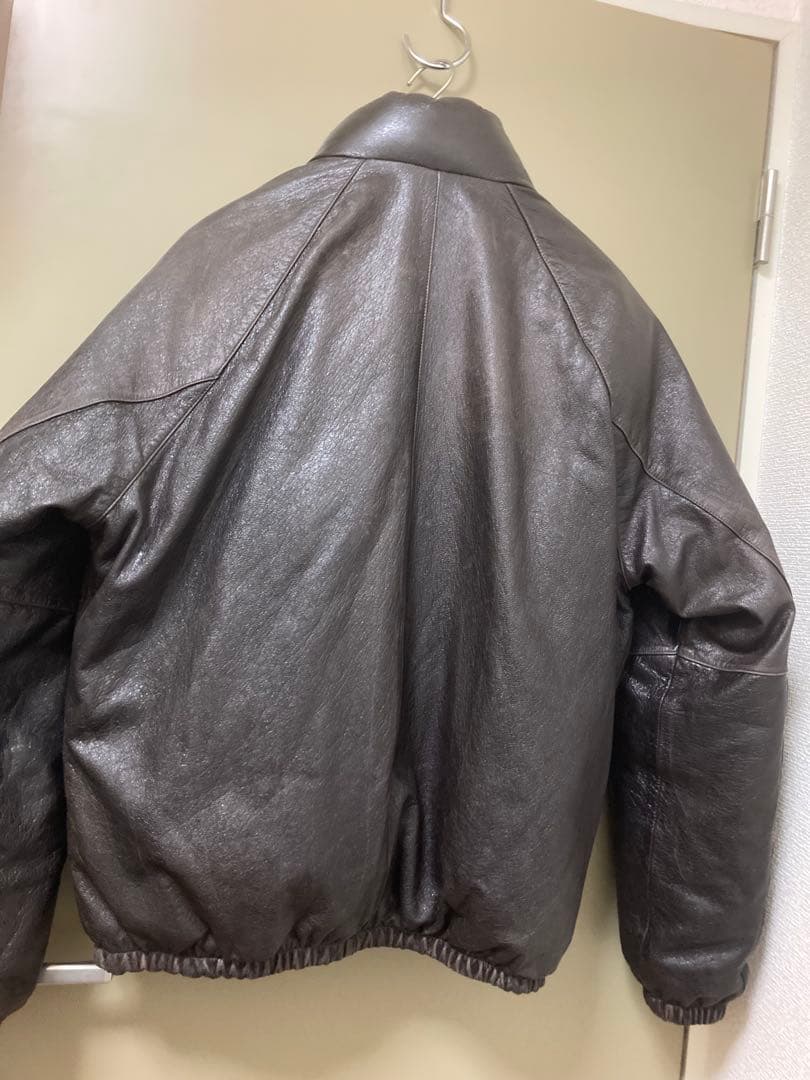 PABLO VINCI パブロヴィンチ Leather down jacket - メルカリ