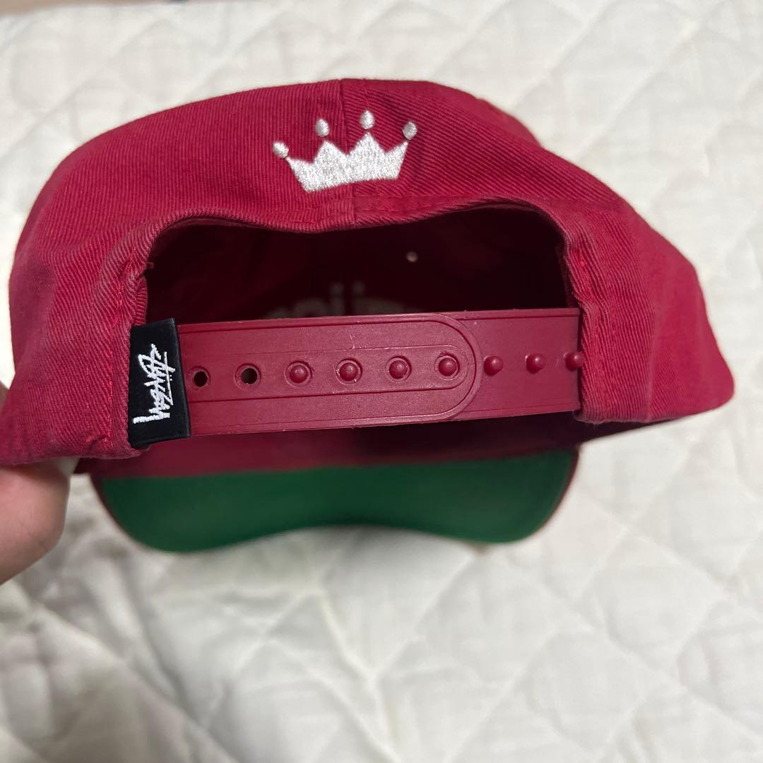 stussy sport cap 希少 red