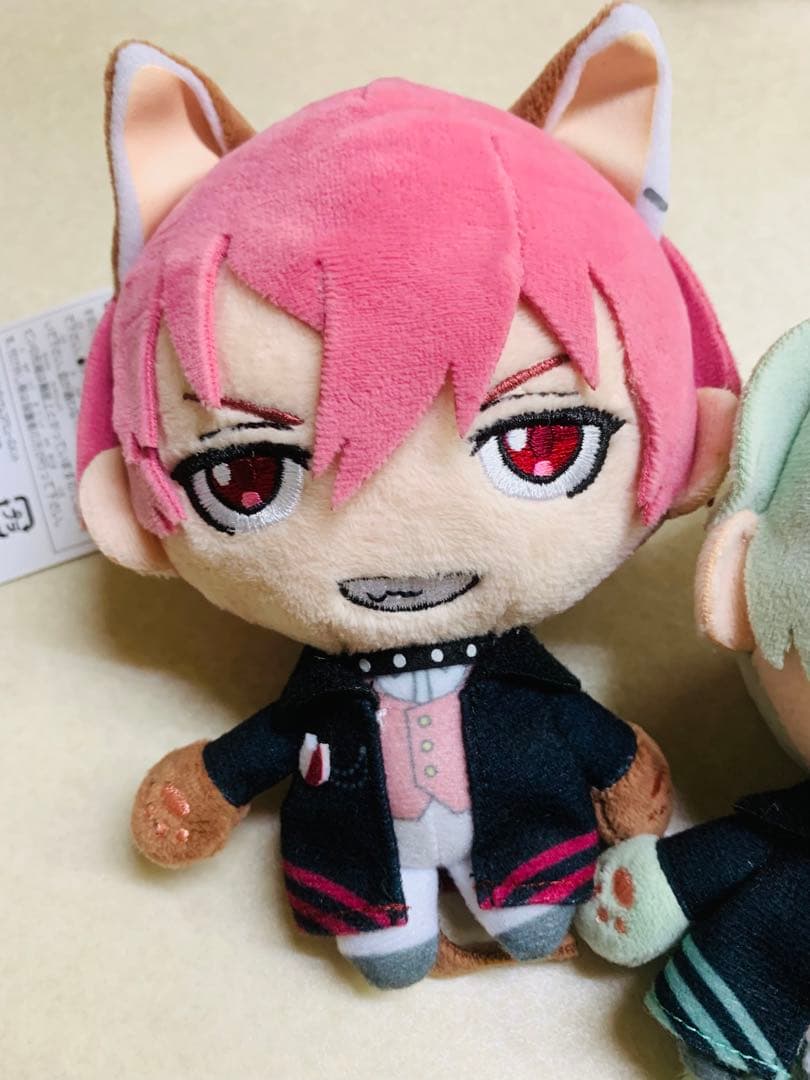 亥清悠 狗丸トウマ ぬいぐるみバッジ アイドリッシュセブン ナンジャタウン