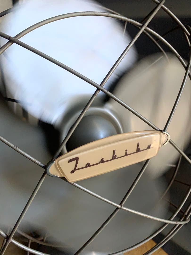 東芝　卓上扇風機 昭和　レトロ　アンティーク