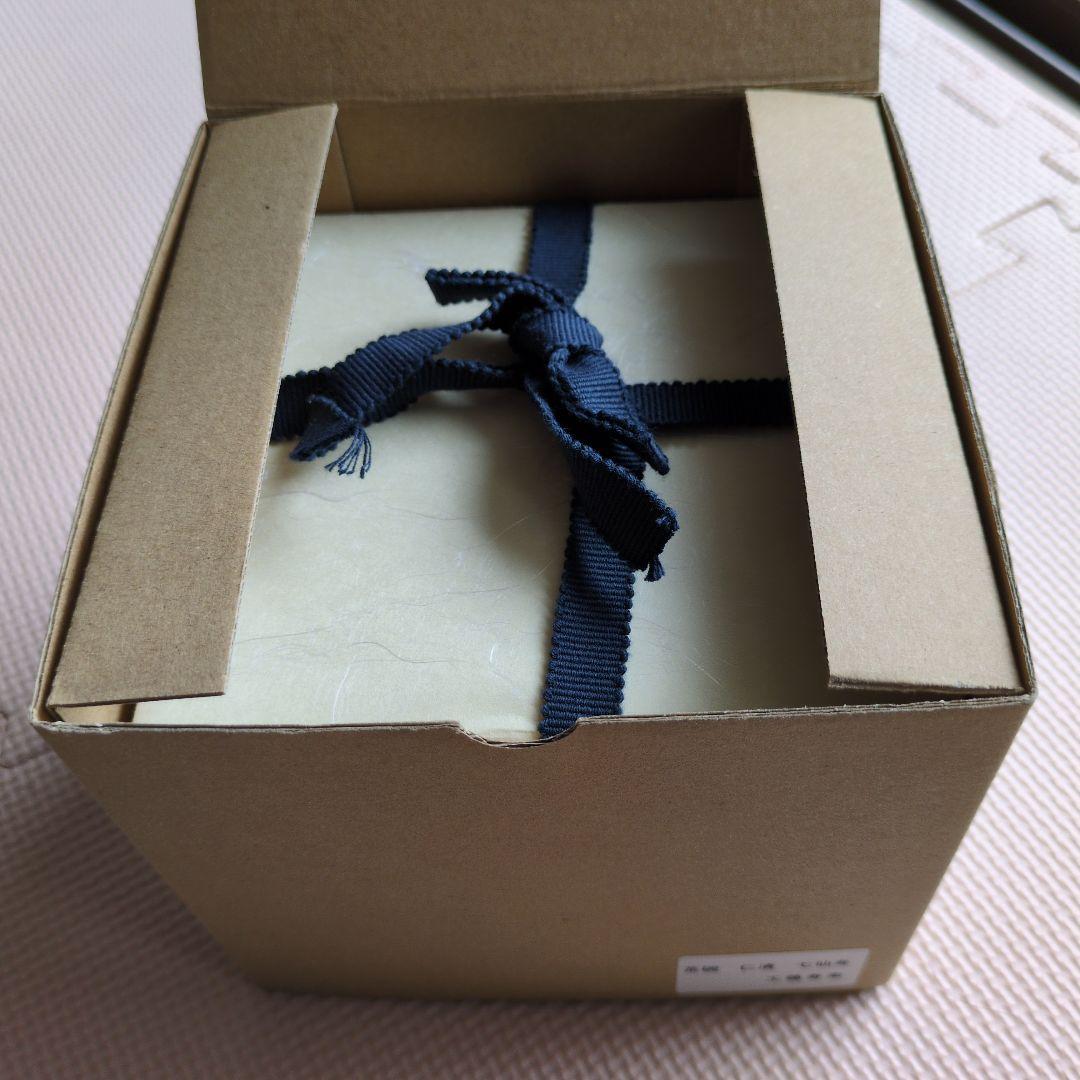 工藤寿楽作 七仙寿 淡々斎好写し 抹茶茶碗 木箱 二代寿楽 183 茶道 化粧箱