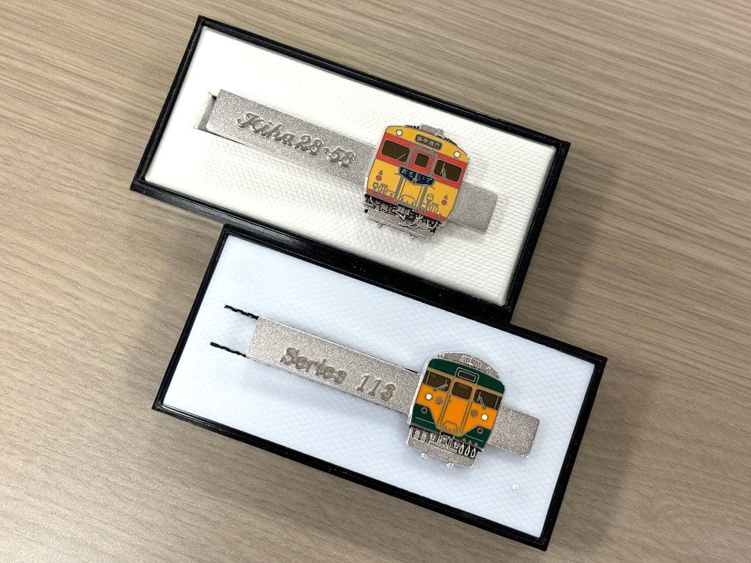 113系 湘南色 引退記念 キハ58系 国鉄色修学旅行色復活記念 ネクタイピン