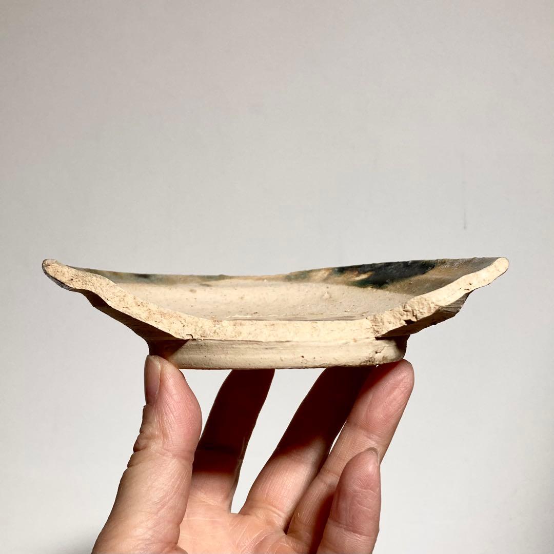 志野織部陶片 菊花 桃山 - メルカリ