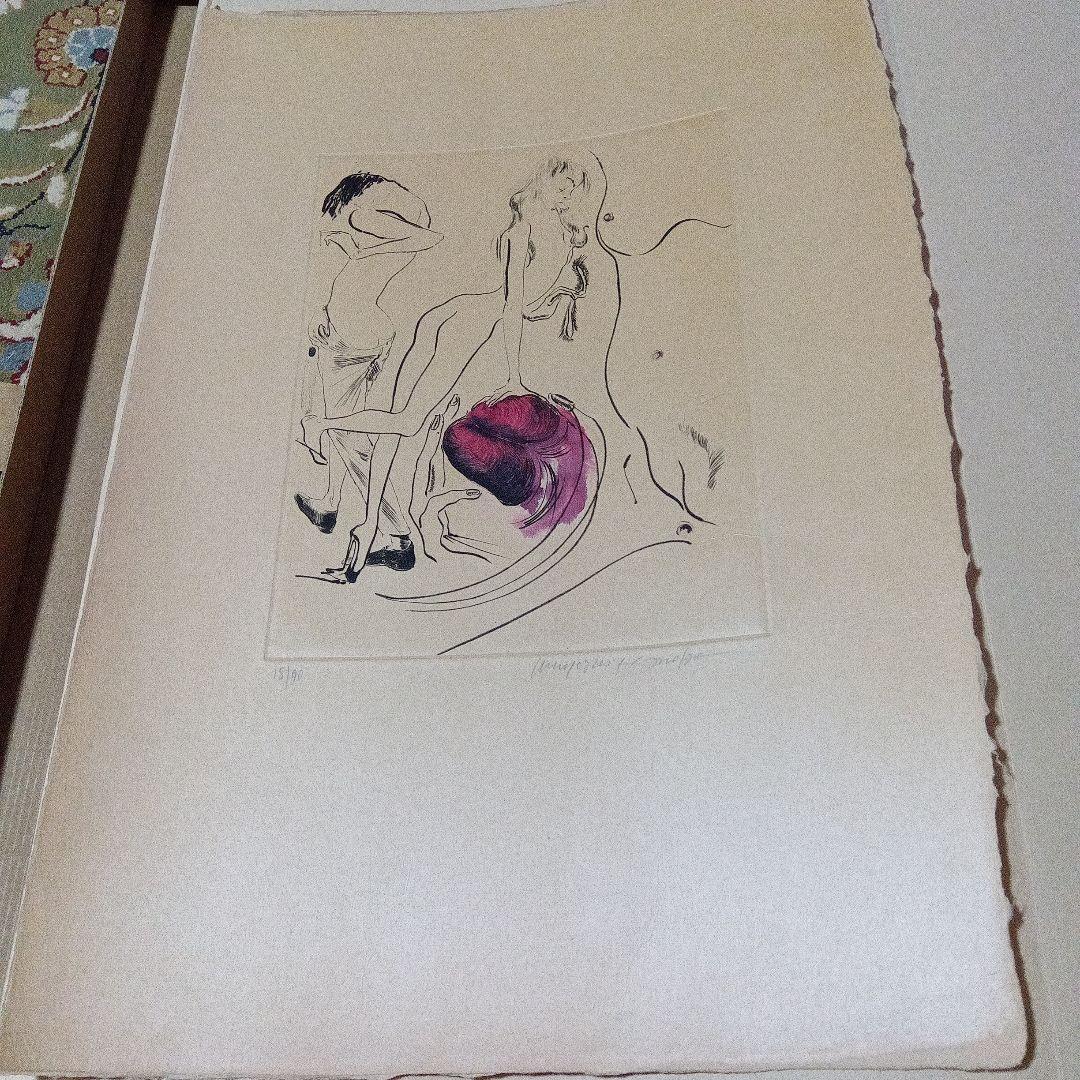 金子國義金子国義版画サイン署名銅版画限定