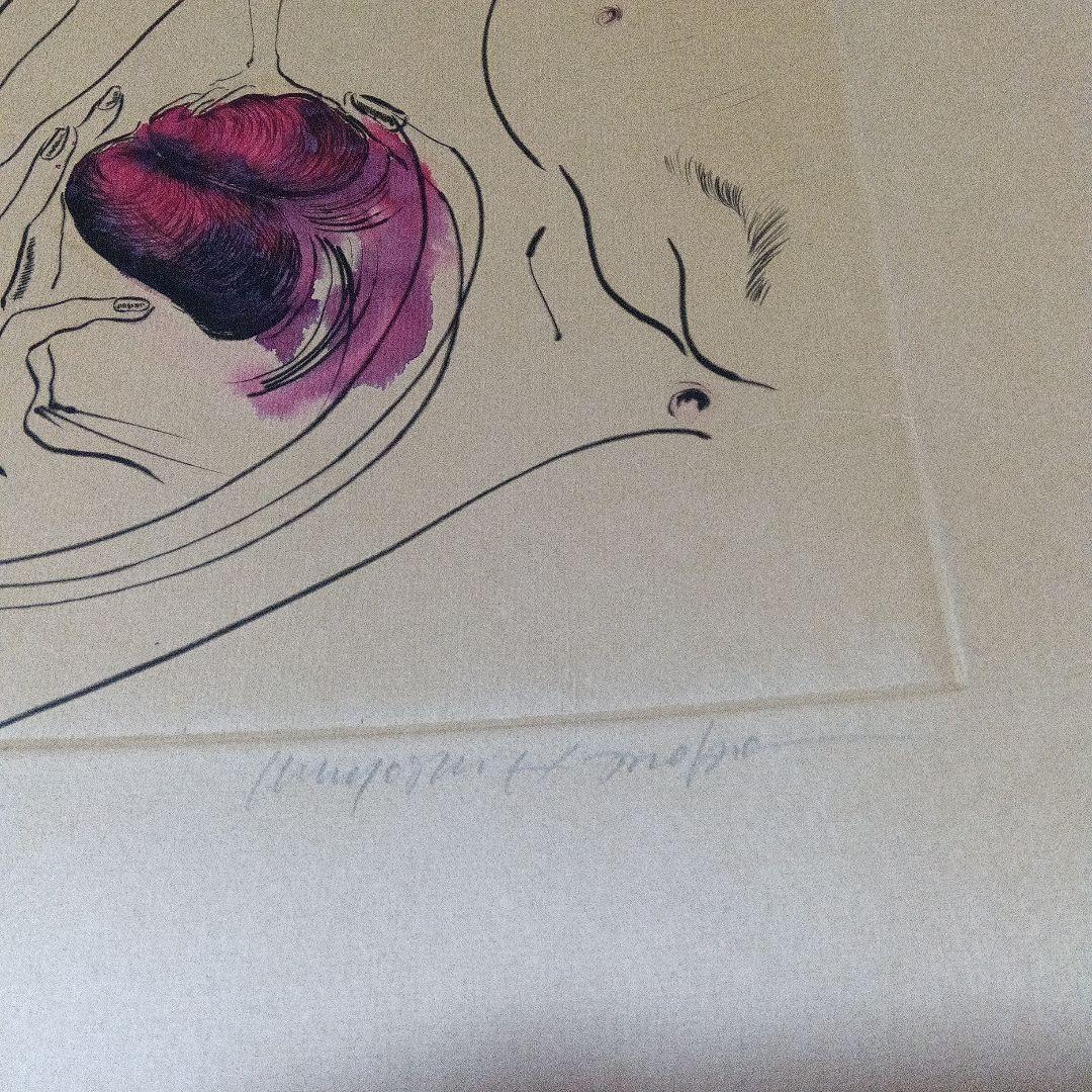 金子國義金子国義版画サイン署名銅版画限定