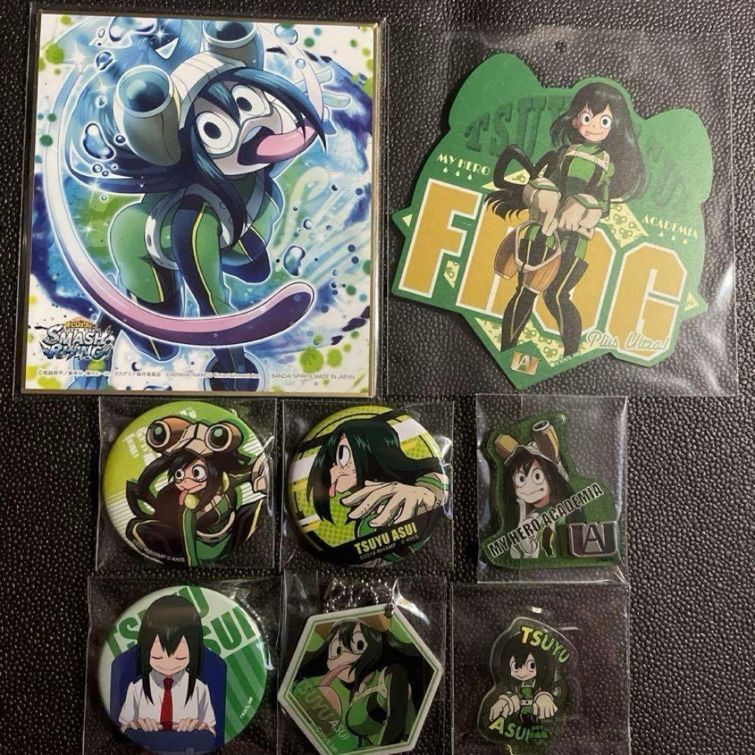 ヒロアカ 僕のヒーローアカデミア 蛙吹梅雨 映画 限定 缶バッジ くじ