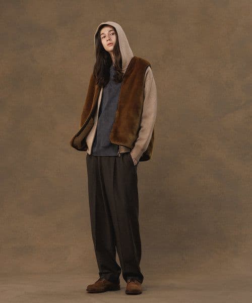 バブアー　アダムエロペ　　ファーライナーベスト　40　L　Barbour