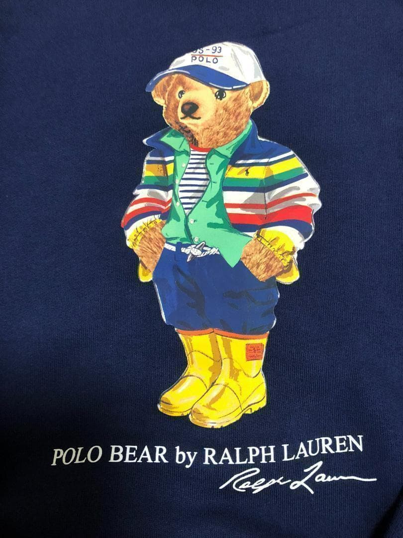 残り僅か2025新作新品ラルフローレン ポロベアトレーナーボーイズL160