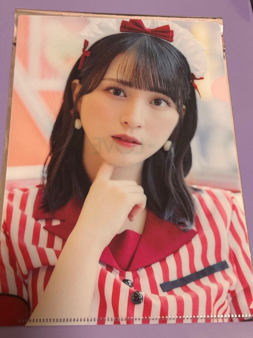 イコラブ 佐々木舞香 仲直りシュークリーム 生写真 直筆